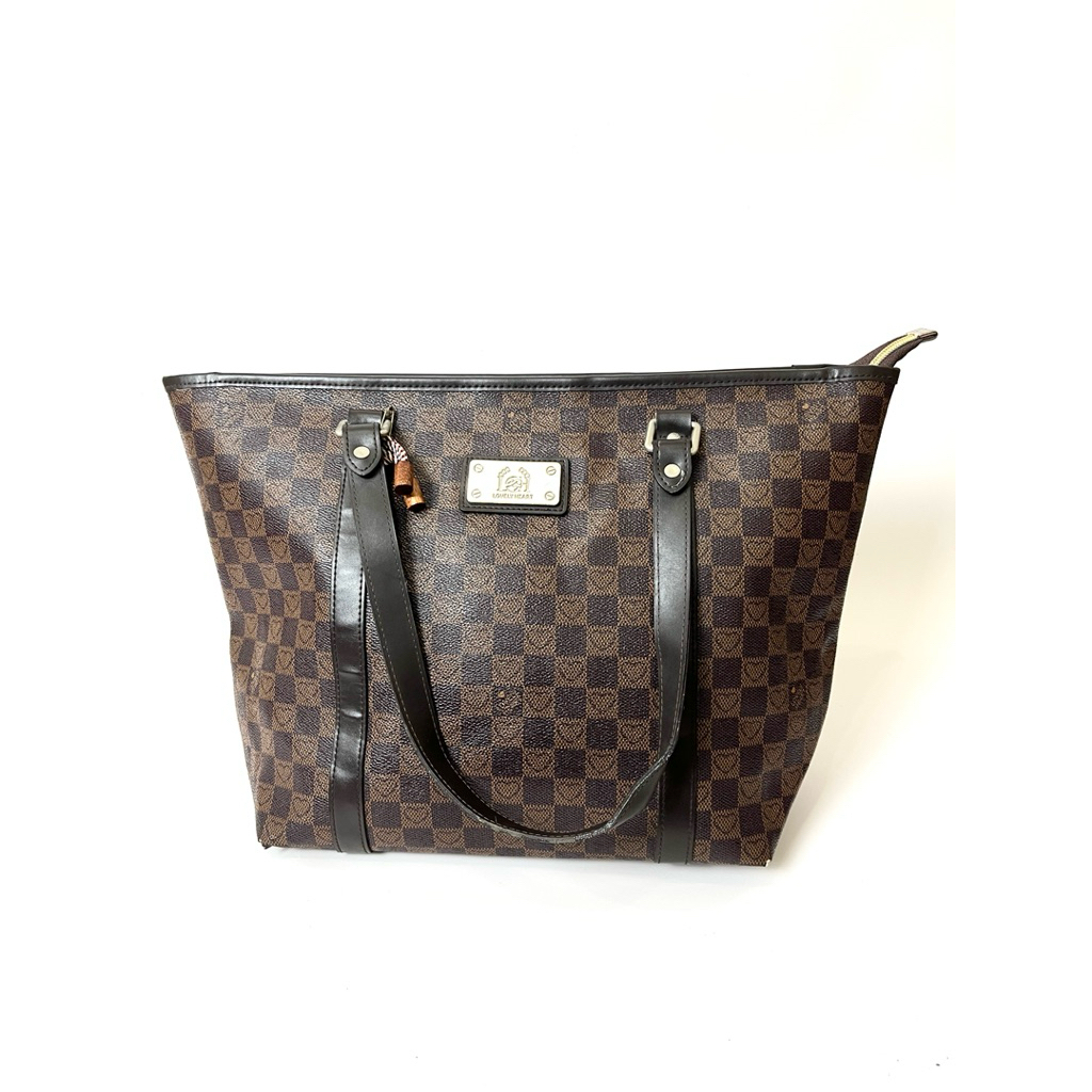 Lovely Heart Tote Bag Wanita Kulit