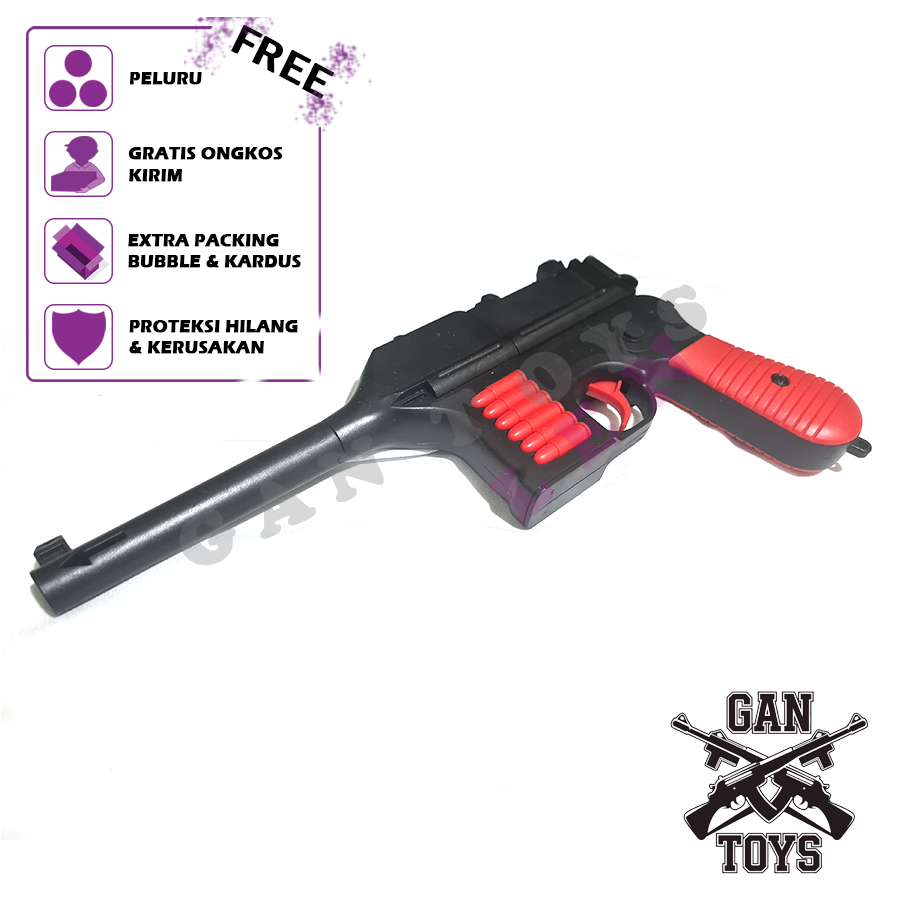 Mainan Mauser C96 Water Gel WGG Permainan Outdoor