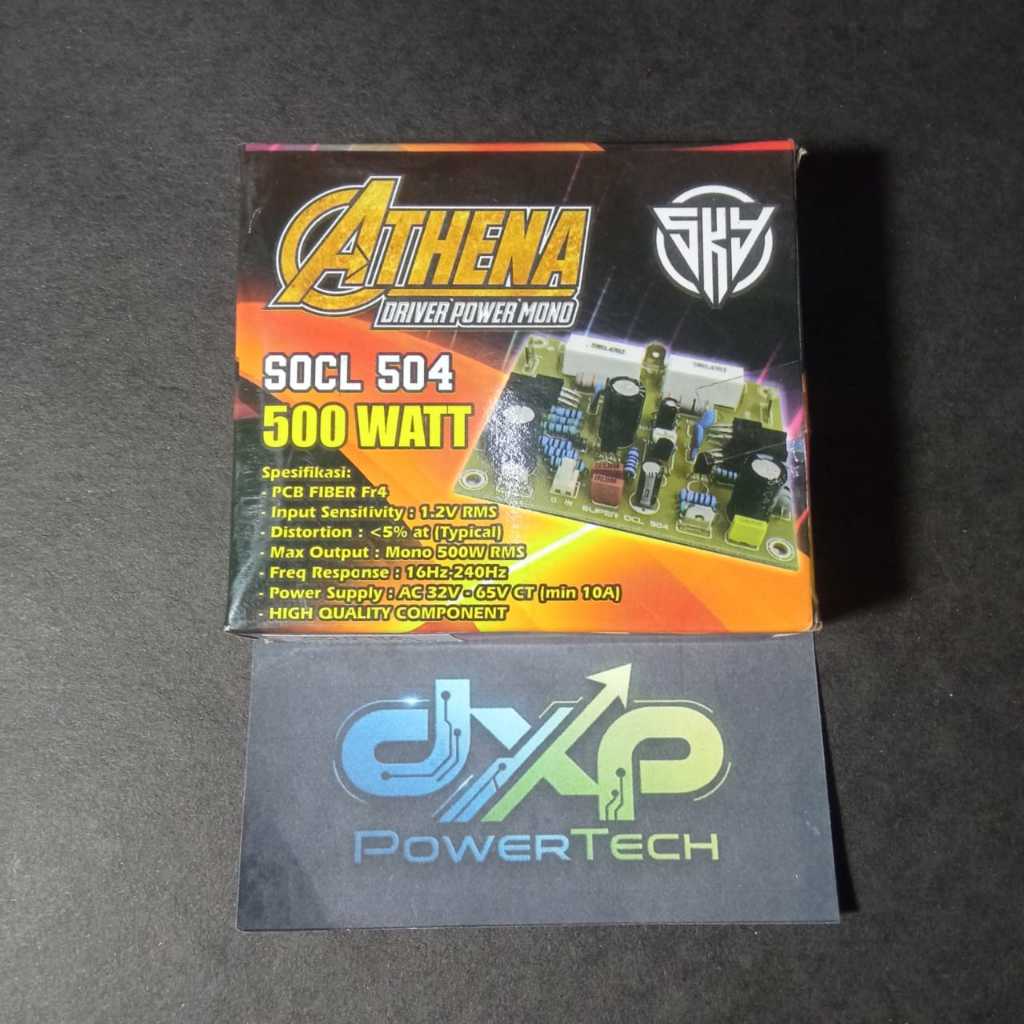 DRVER POWER MONO SOCL 504 500WATT