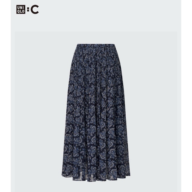 Rok Uniqlo:C Batik Navy