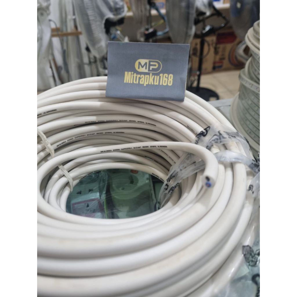 Kabel 2x1.5 ETERNA NYM-HY Serabut / Meter