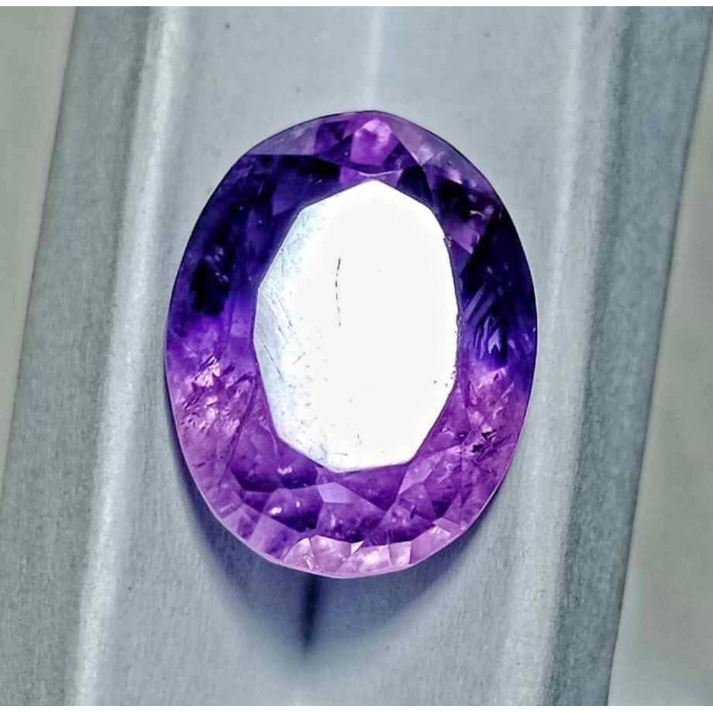 Batu kecubung Amethyst batu permata batu cincin aksesoris liontin