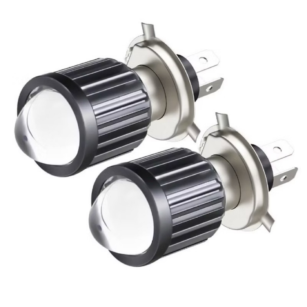 Lampu Laser utama motor mobil 2 warna putih kuning LAMPU KAKI H4 LASER