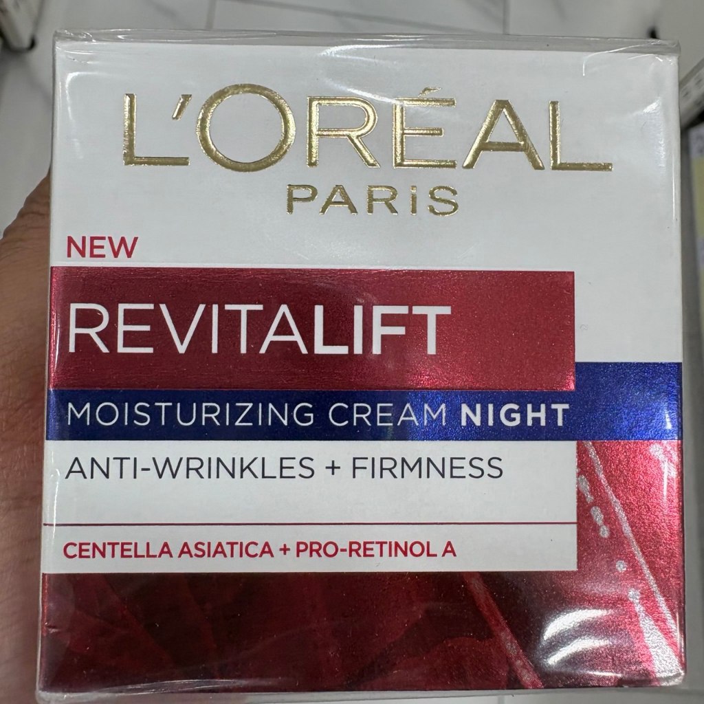 Loreal Revitalift Night Cream 50ml Moisturizing Pelembab Anti-Wrinkles