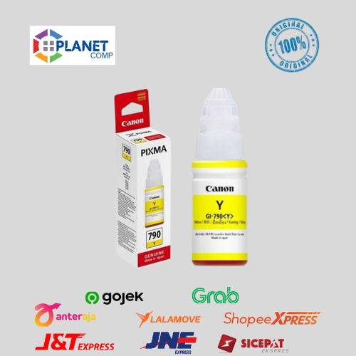 Tinta Original Canon 790 yellow GI790B - Tinta Canon G1010 G2010 G3010 G4010