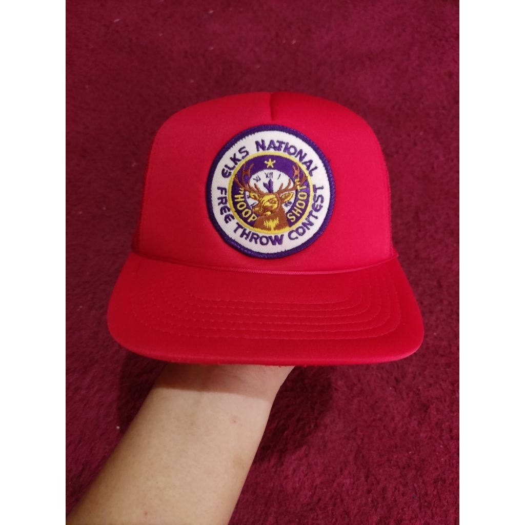 Topi Jaring Trucker Patch by YoungAn