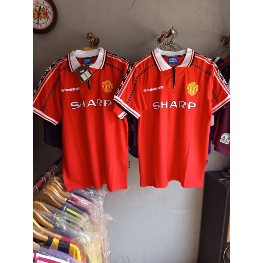 Jersey Retro MU treble winner
