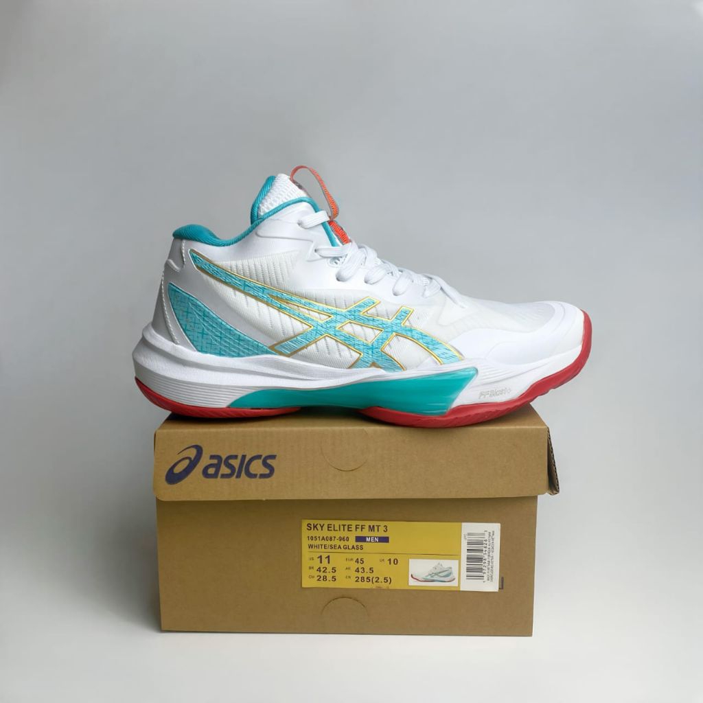 SEPATU VOLI ASIC COD PRIA WANITA/SEPATU VOLI ASIC SKY ELITE MT 3 MID
