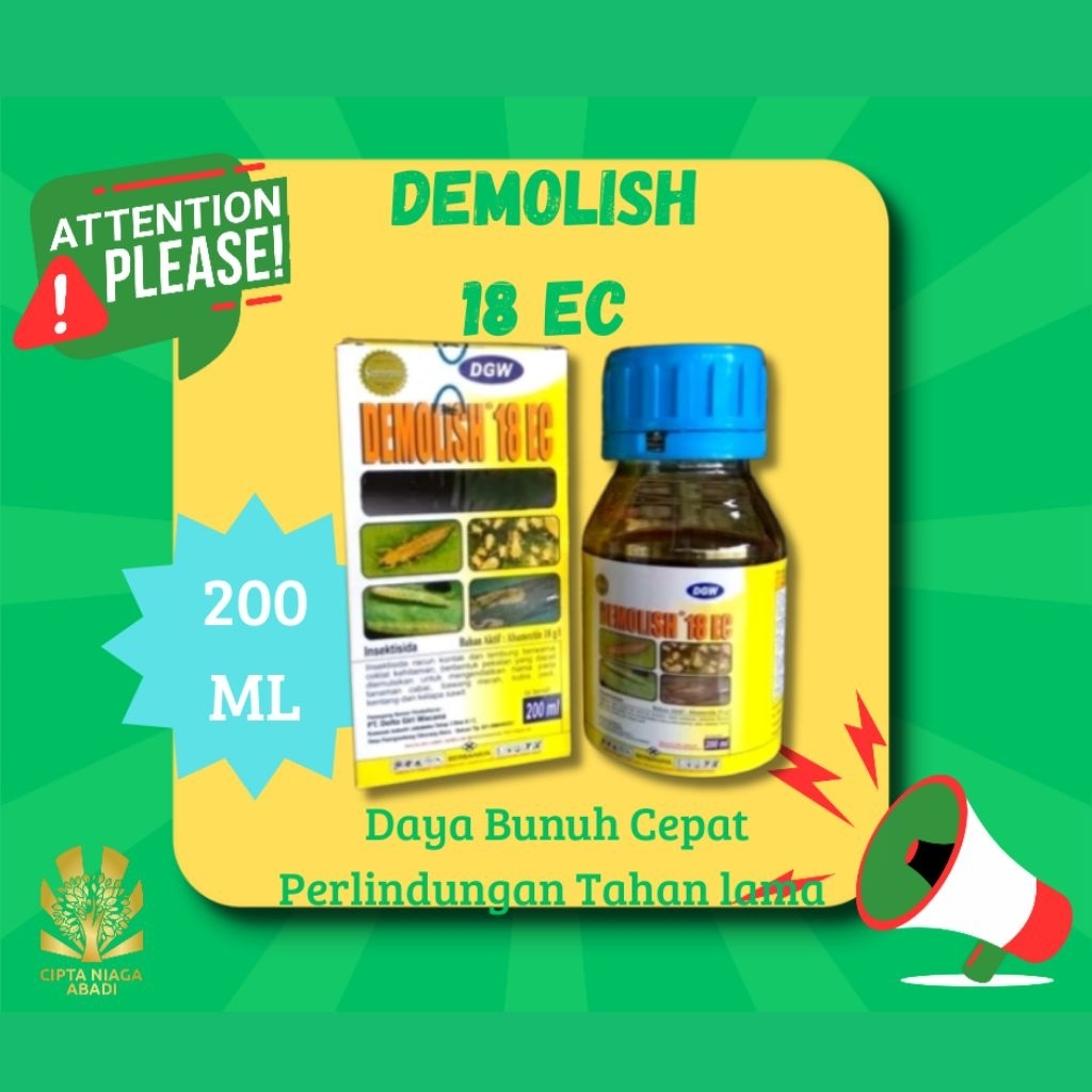Insektisida DEMOLISH 18 EC, 200 ML