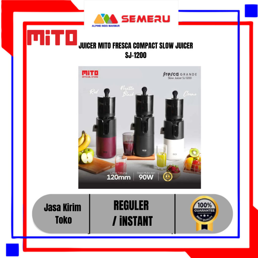 JUICER MITO FRESCA GRANDE SLOW JUICER SJ-1200