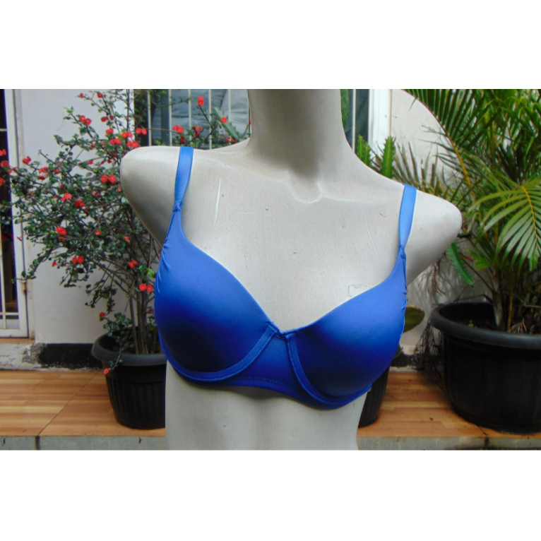 ORIGINAL 100% BRA WACOAL PUSH UP SEXY LOOK BRA LULUDI BY WACOAL 5951 BLE SIZE 32C (C70)