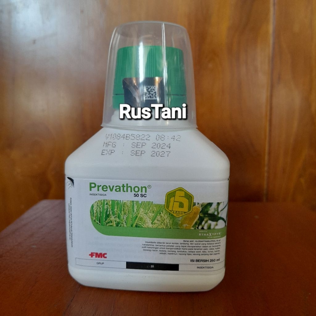 insektisida prevathon 50sc 250ml bahan aktif : klorantraniliprol 50 g/l