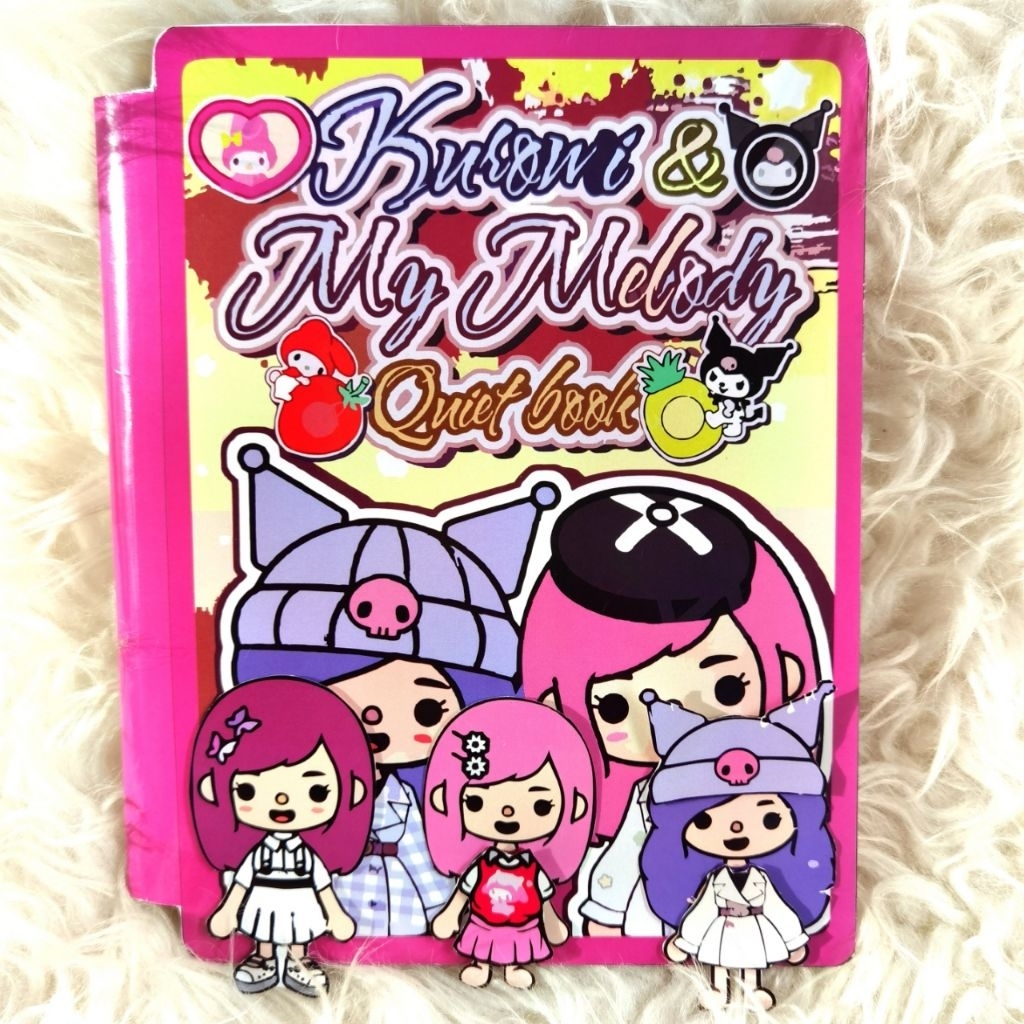 TOCA BOCA QUITE BOOK/PUPER BOOK TOCA BOCA MAIANAN EDUKASI ANAK BONGKAR PASANG