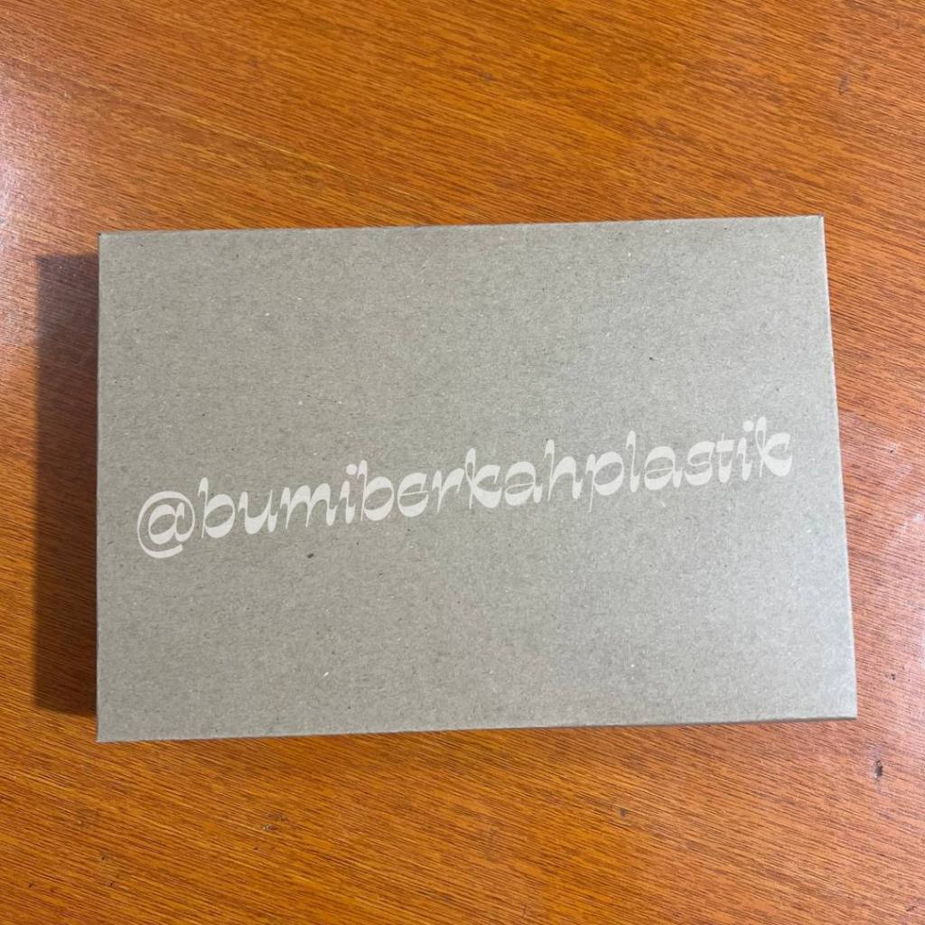 [PER PCS] Kotak Donat isi 6 Pcs / Kotak Donat Coklat Polos