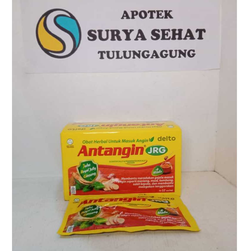 ANTANGIN JRG 12 SACHET, MERINGANKAN GEJALA MASUK ANGIN