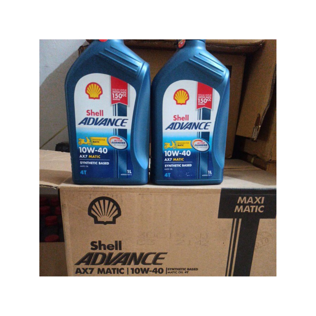 Oli SHELL AX 7 MATIC 1 liter