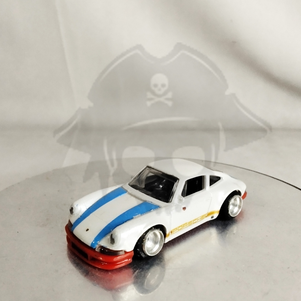 DIECAST HOTWHEELS LOOSE CUSTOM 71 PORSCHE 911, HOTWHEELS PORSCHE CUSTOM BAN KARET
