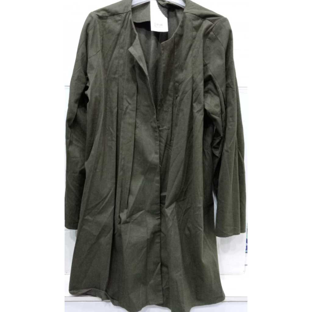 Zoya Alarik Tunik outer atasan zoya baju warna Army promo zoya
