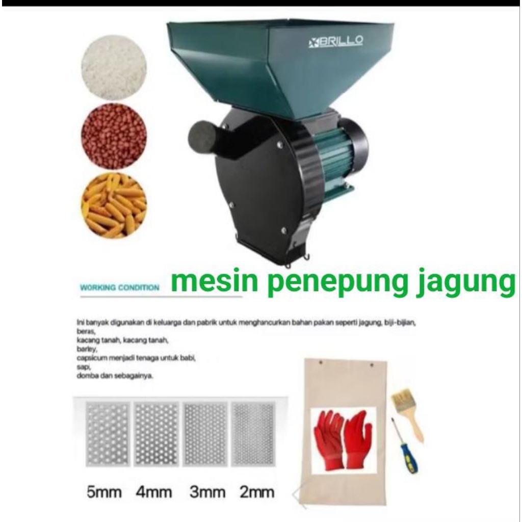 Mesin penggiling jagung / penepung jagung