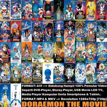 D.V.D Film Anime Doraemon All Special Movie 720p 480p Lengkap