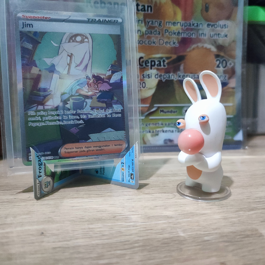 JIM SAR sv1s SCARLET  104/078 SAR  Pokemon TCG Card Bahasa Indonesia  SUDAH TERMASUK TOPLOADER