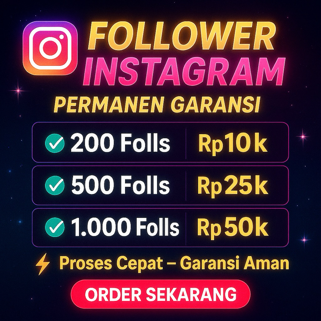 Followers Instagram – Akun Lama dengan Postingan | Termurah di Shopee 100 Folls Rp 2K Garansi