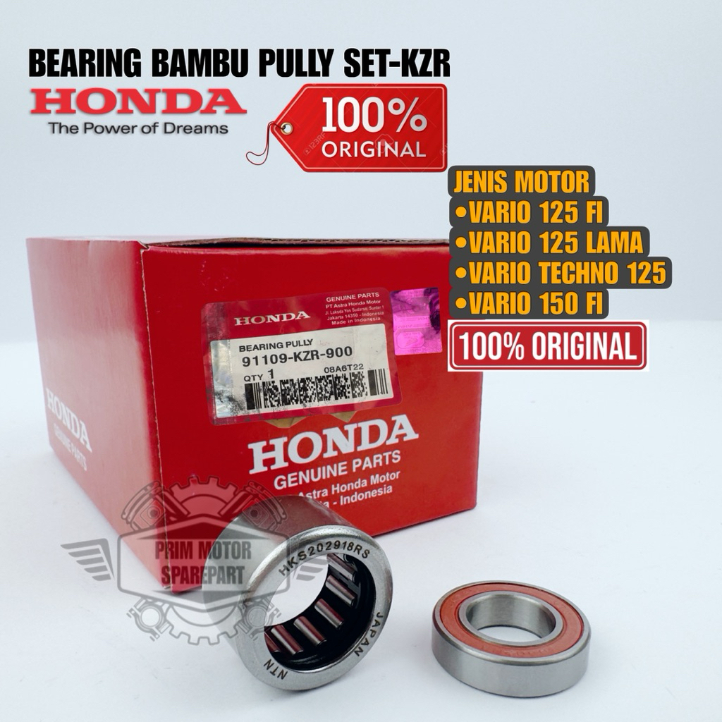 ORIGINAL BEARING LAHER BAMBU AS PULLY CVT HONDA VARIO 125 FI, VARIO 150 FI, VARIO 125 TECHNO, VARIO 