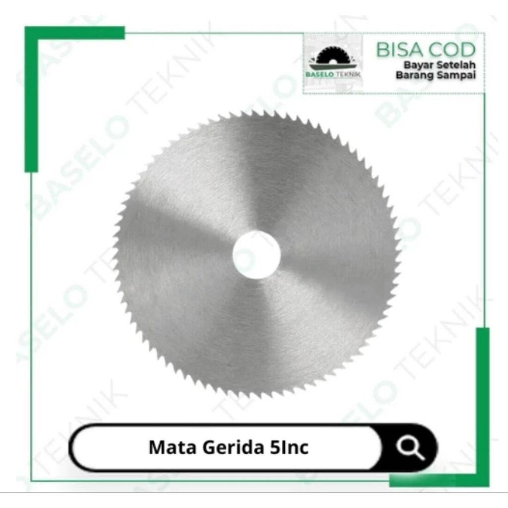 Mata Gerinda 5inch Mata Potong Kayu Untuk Mesin Gerinda Tangan Mata Saw Blade Pemotong Belah Kayu 80