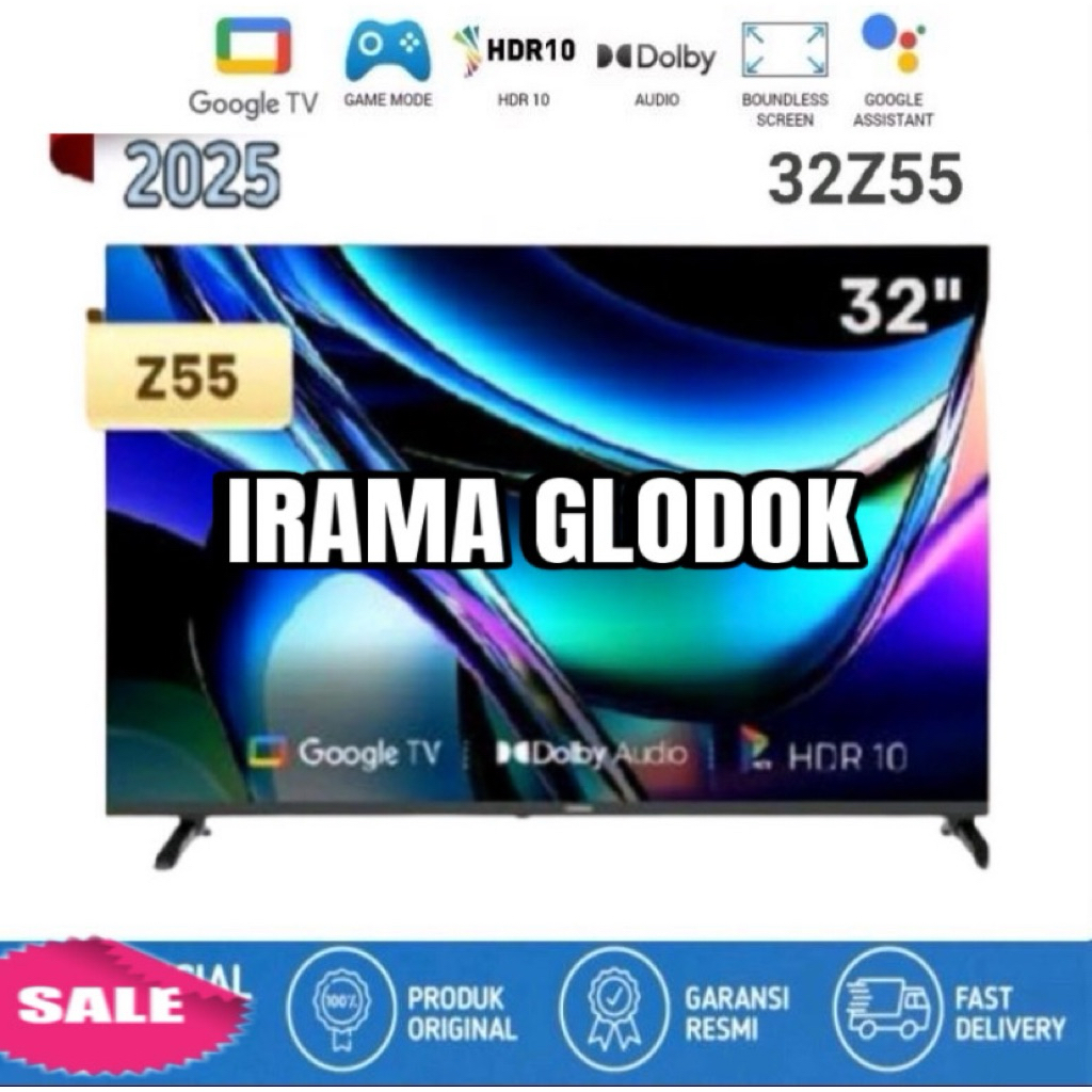 TV LED COOCAA 32 INCH  Digital GOOGLE TV  ANDROID 11.0 garansi resmi