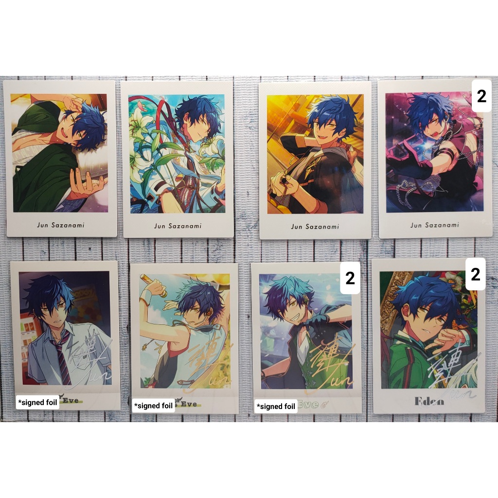 Ensemble Stars Various Pashakore / Paper Merchandise of Jun Sazanami [All About Jun Paper]
