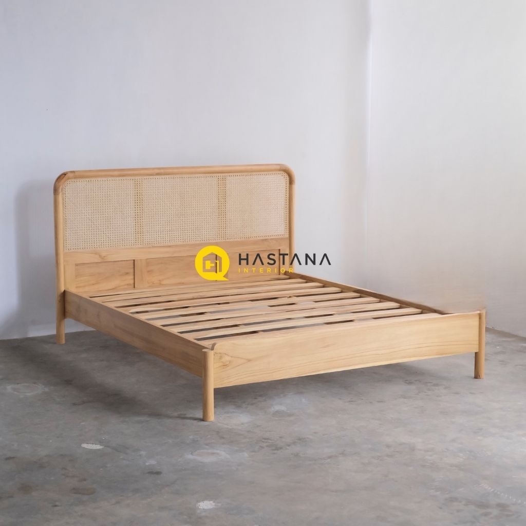 dipan minimalis kayu jati dipan rotan