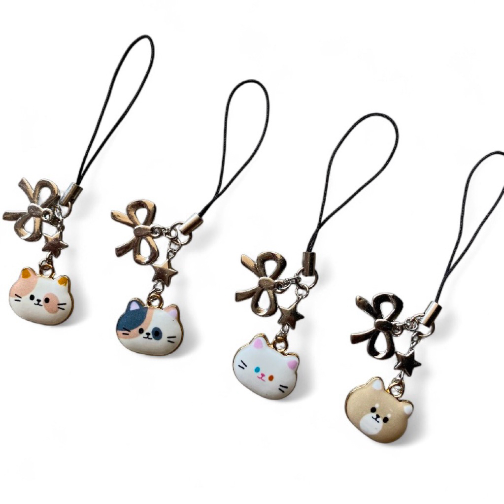 Phone Strap Cat Series | Strap Phone Kucing | Lumaku