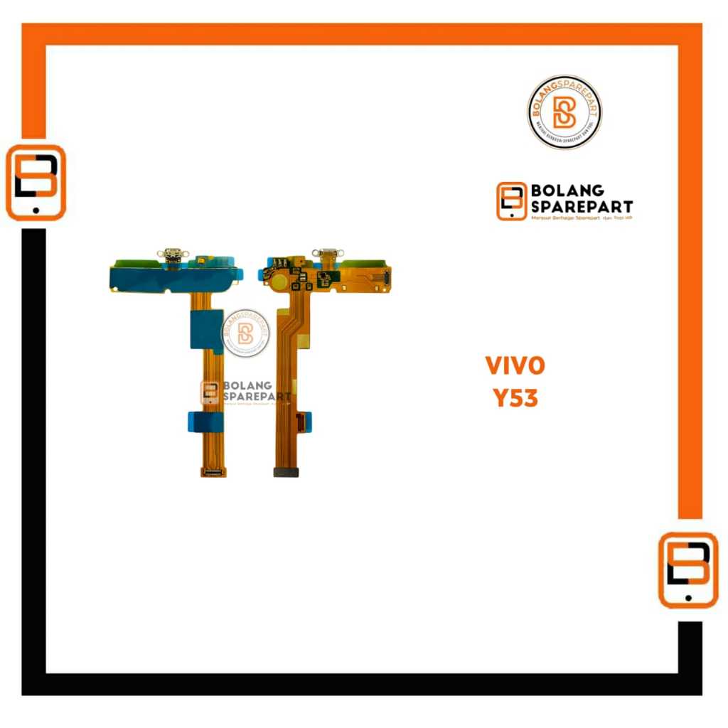FLEXIBLE FLEKSIBEL CHARGER CHARGE CAS VIVO Y53 ORI CT