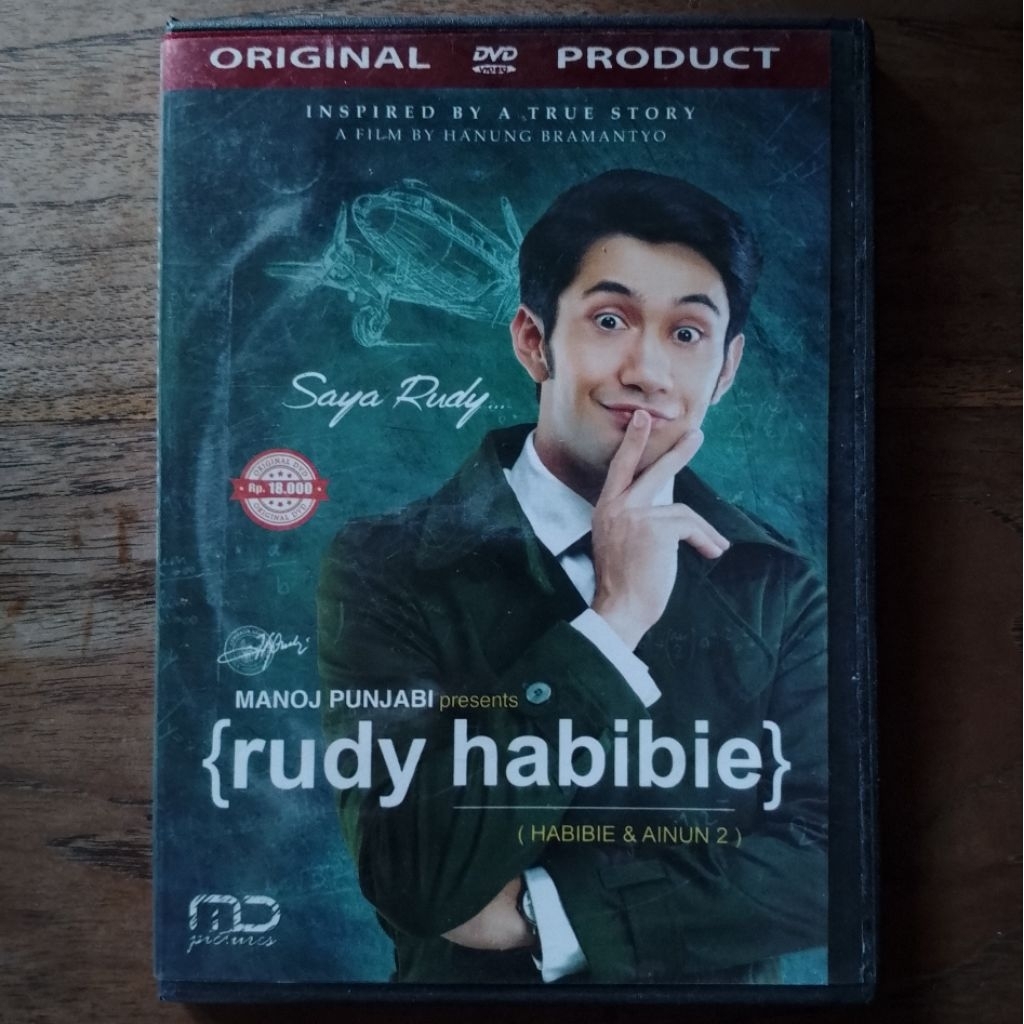 DVD Original Rudy Habibie (Habibie & Ainun 2)