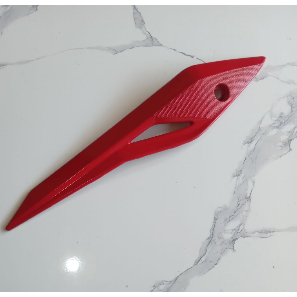 garnish merah tutup tameng knalpot beat led 2020 beat k1a