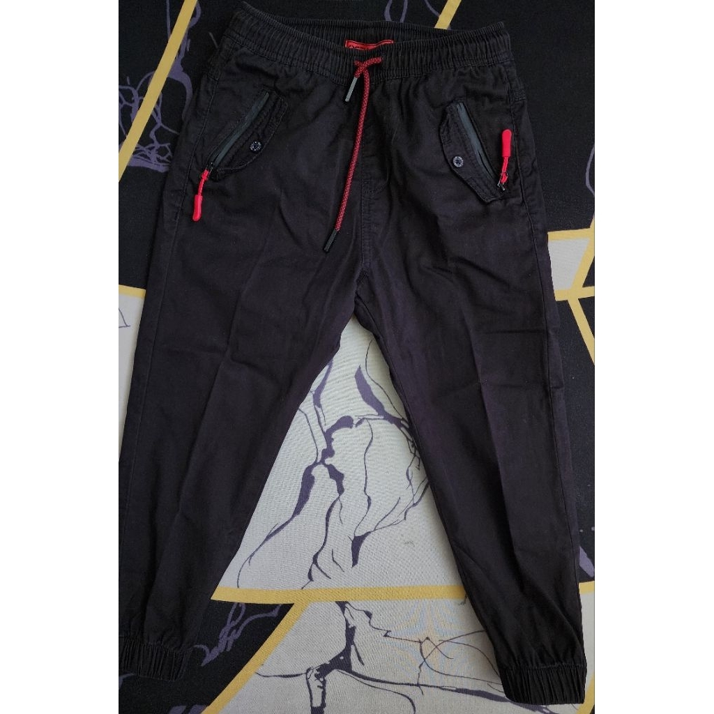 PRELOVED CELANA PANJANG JOGGER ANAK 6TH OSELLA