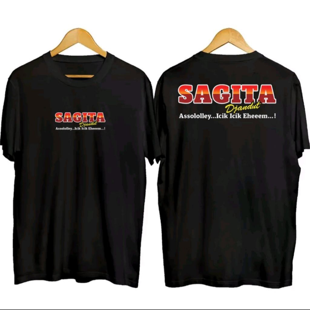 Kaos T-shirt - Sagita Assololley - Kaos Distro unisex