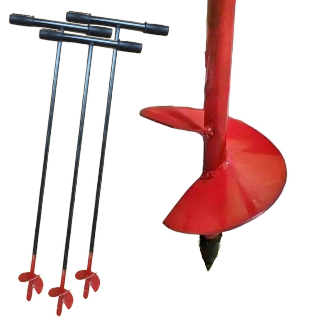 100CM BOR TANAH MANUAL BOR BIOPORI SPIRAL BOR RESAPAN AIR ALAT TANAM PISANG