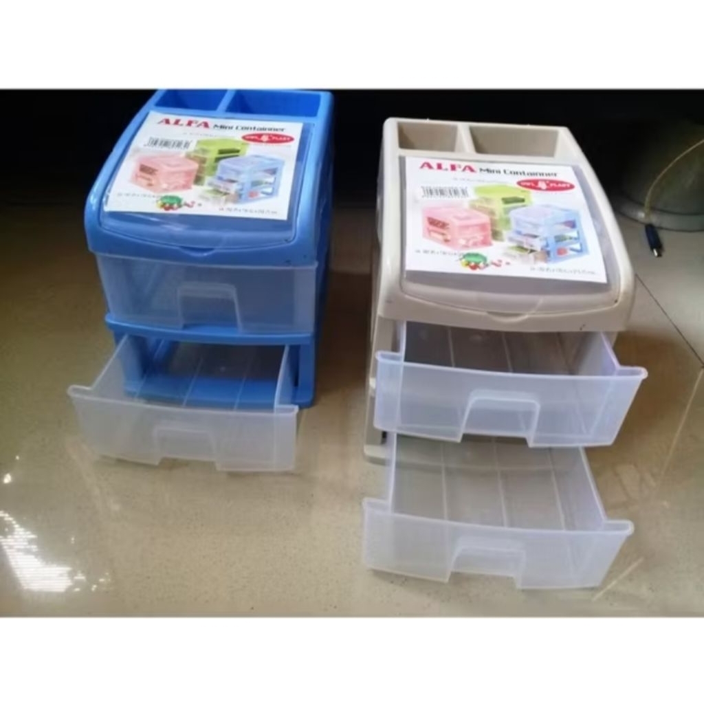 CONTAINER 2 SUSUN PLASTIK OWL PLAST / LACI 2 SUSUN MULTIFUNGSI PLASTIK