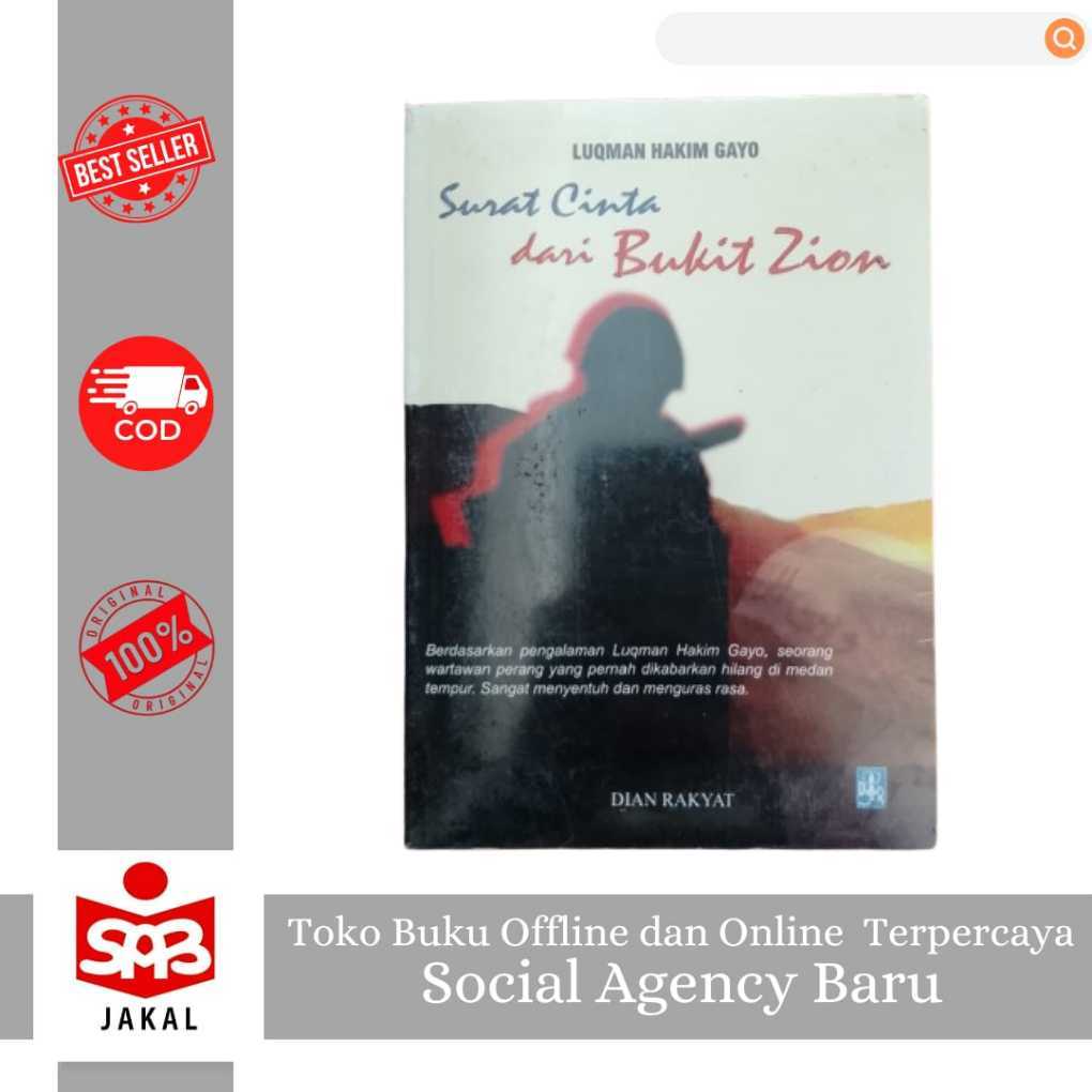 Novel Surat Cinta dari Bukit Zion | Buku Romantis Islami