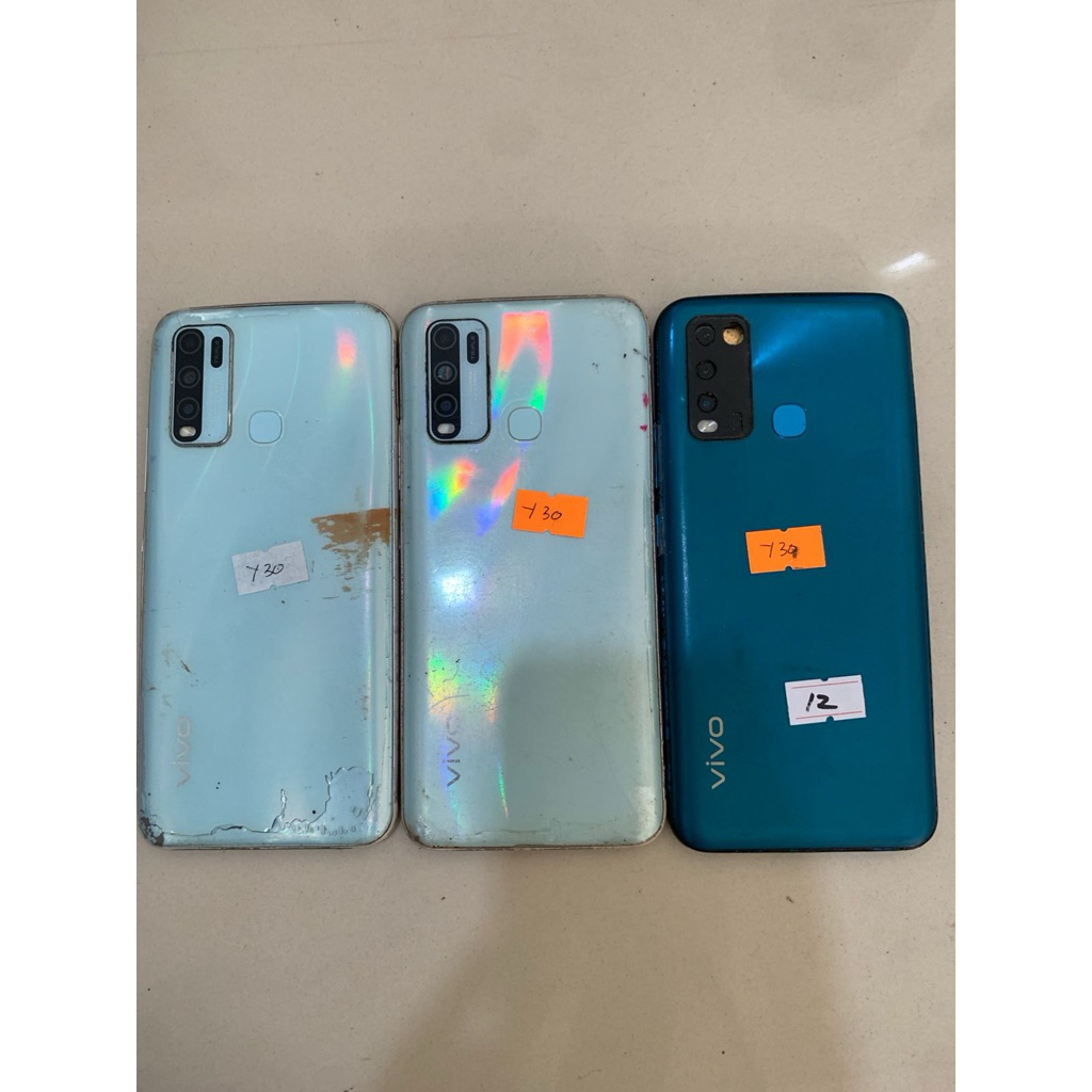 Vivo Y30 mesin normal, minus LCD