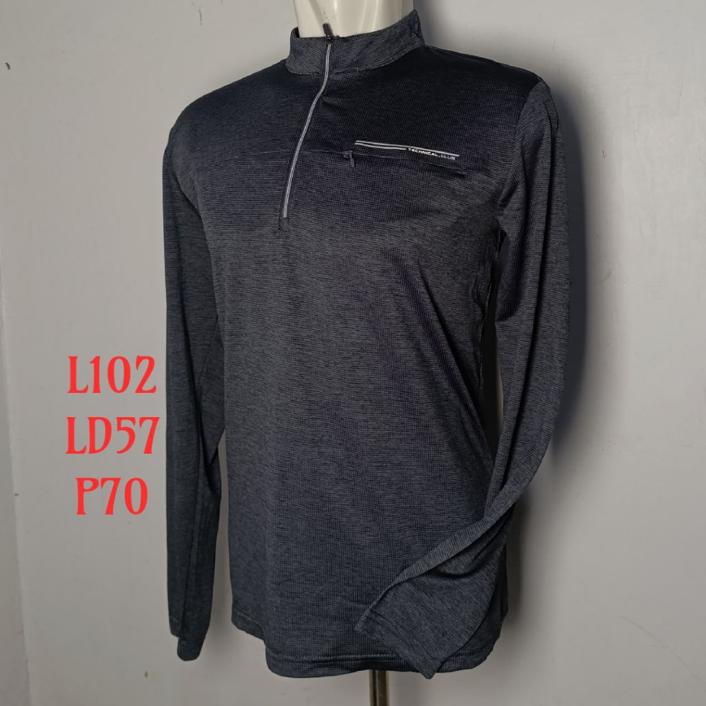 [ORIGINAL] PRELOVED Kaos Olahraga Ultralight Baselayer Sport Dry Fit Size L - Tshirt Second Thrift R