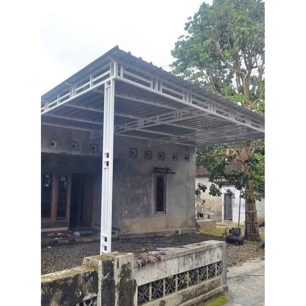 kanopi atap galvalum