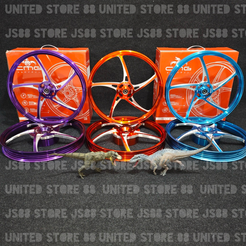 CMG RACING ORIGINAL VELG CNC KZR K5R K5-R  KZ-R 140x17 160x17 VARIO 110 125 150 160 CBS ABS BEAT SCO