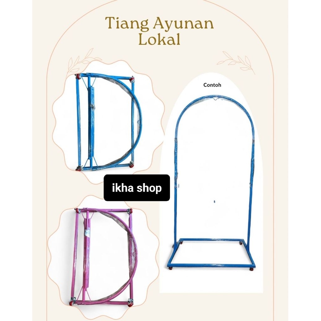 Tiang ayunan listrik