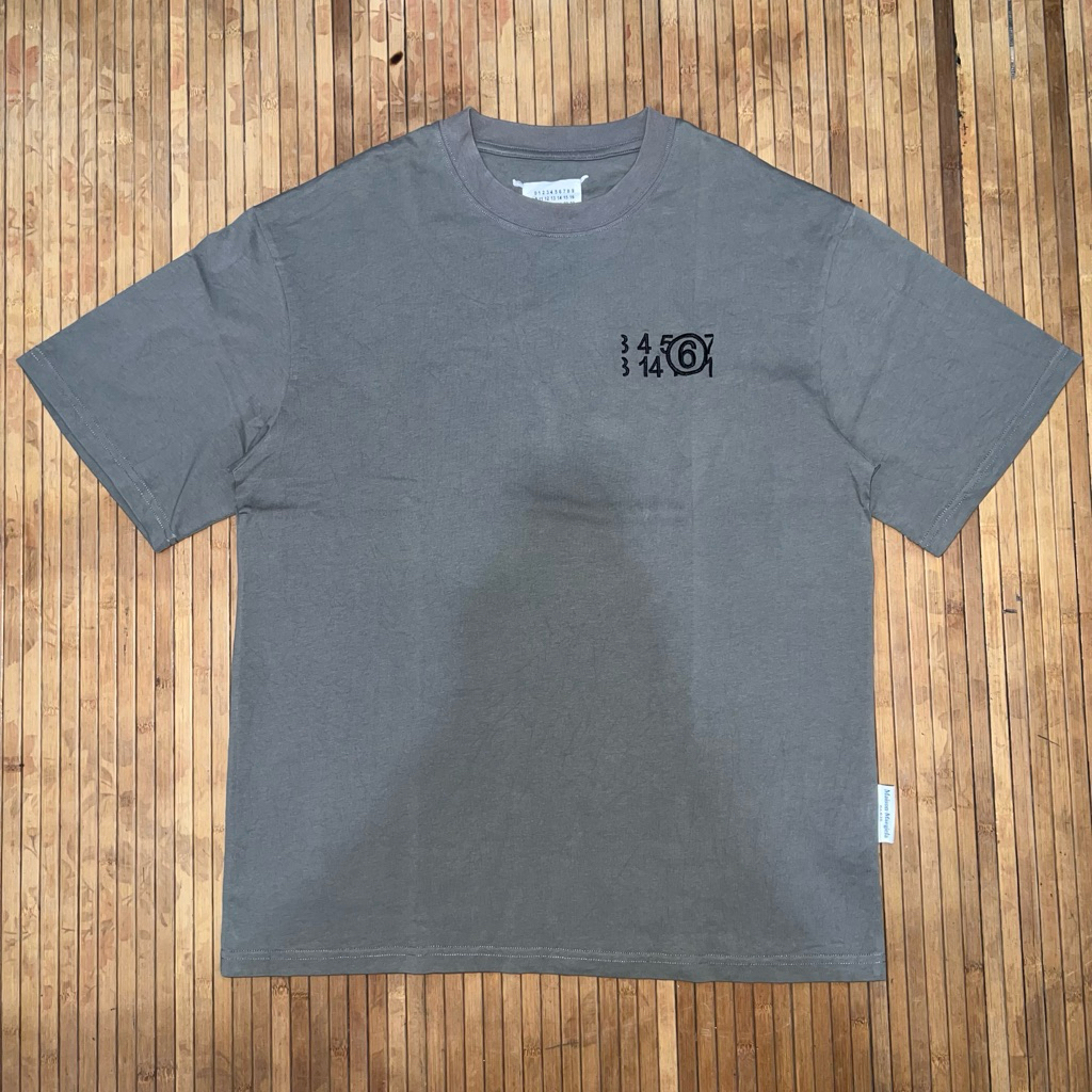 MAISON MARGIELA PARIS ARMY EMBROIDERY LOGO TSHIRT raf simons thom browne