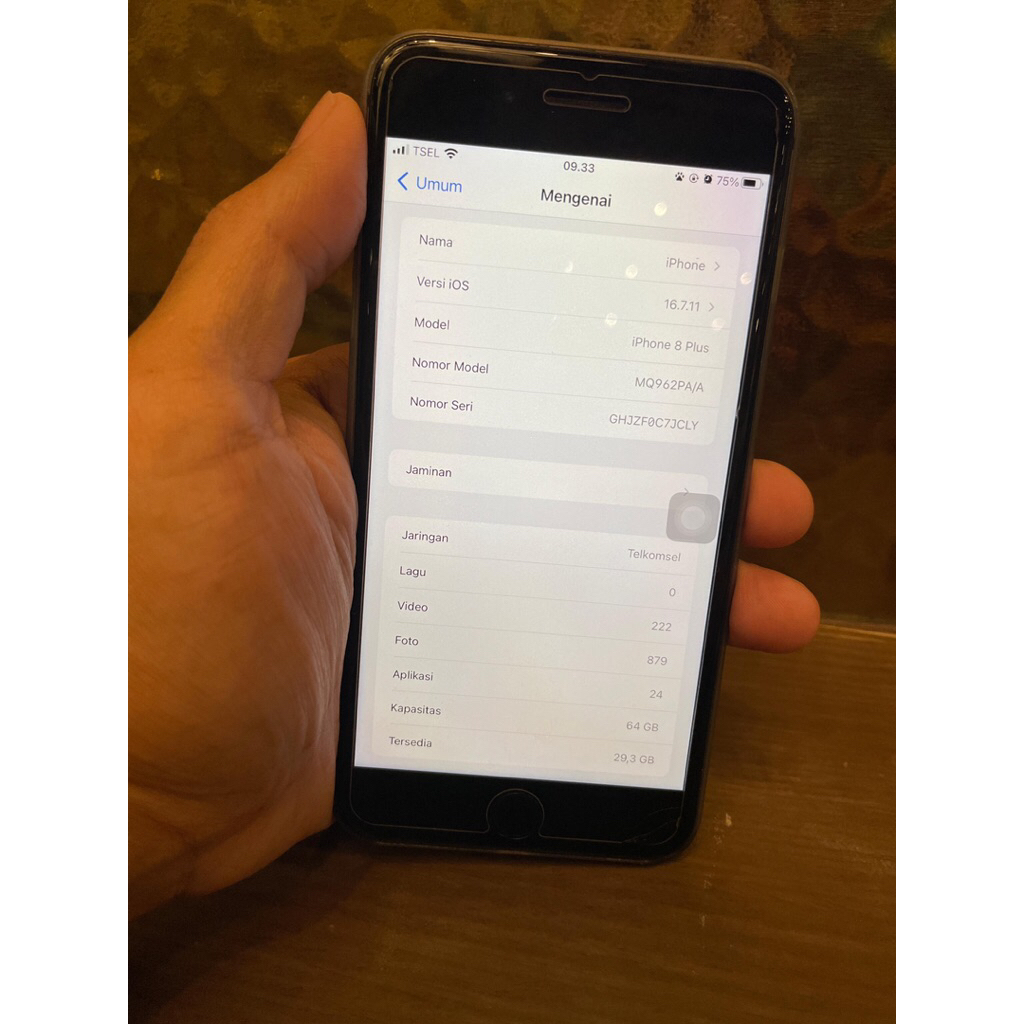 iphone 8 plus second Ibox 64gb