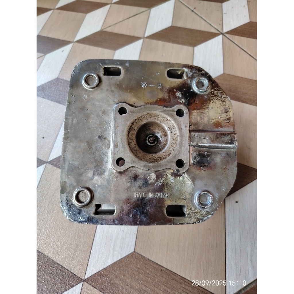 block blok heat head het kop kawasaki binter gto kh 100 kh100 original ori asli second