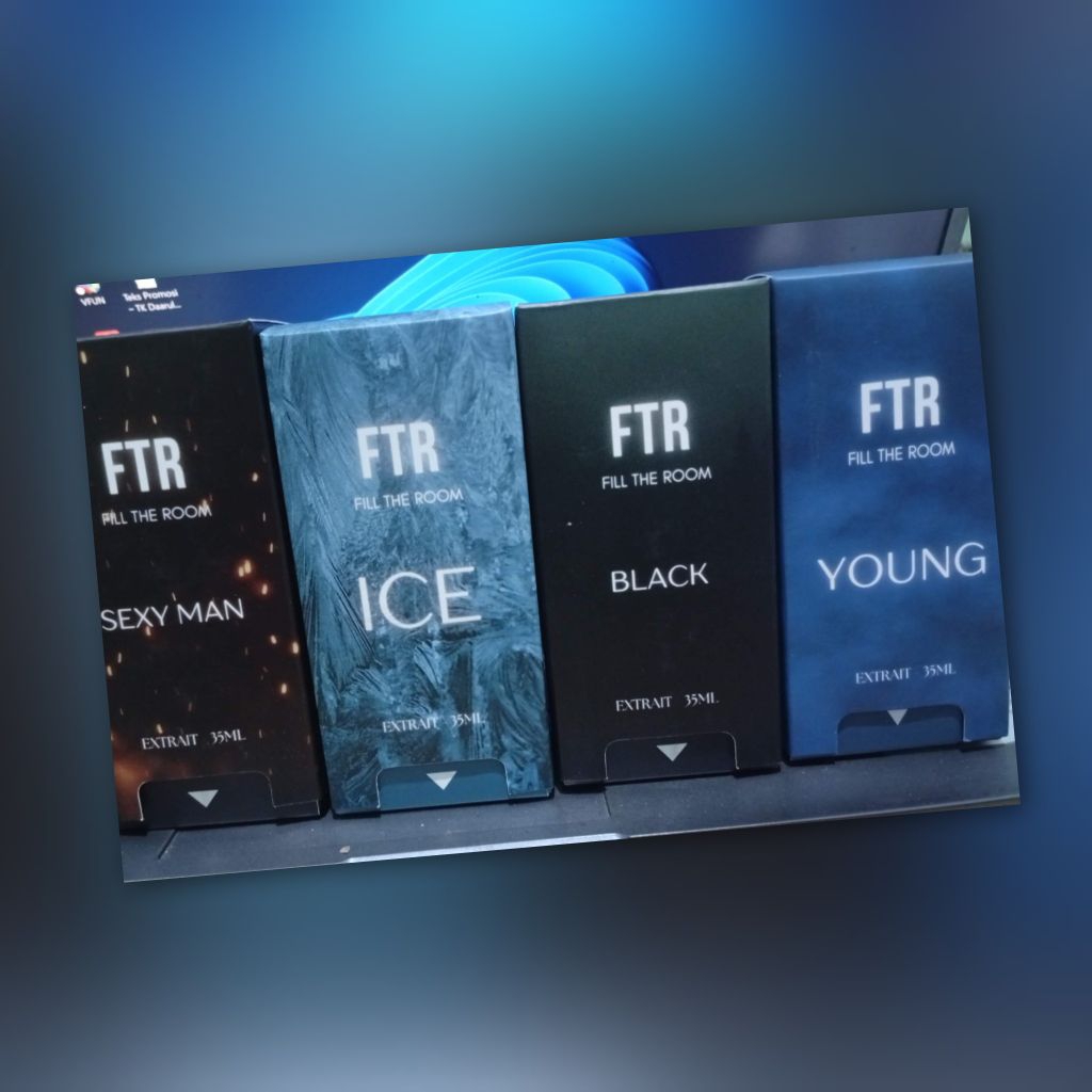 1ml FTR Fill The Room | Black - Ice - Sexy Man - Young | Decant Parfum Ori