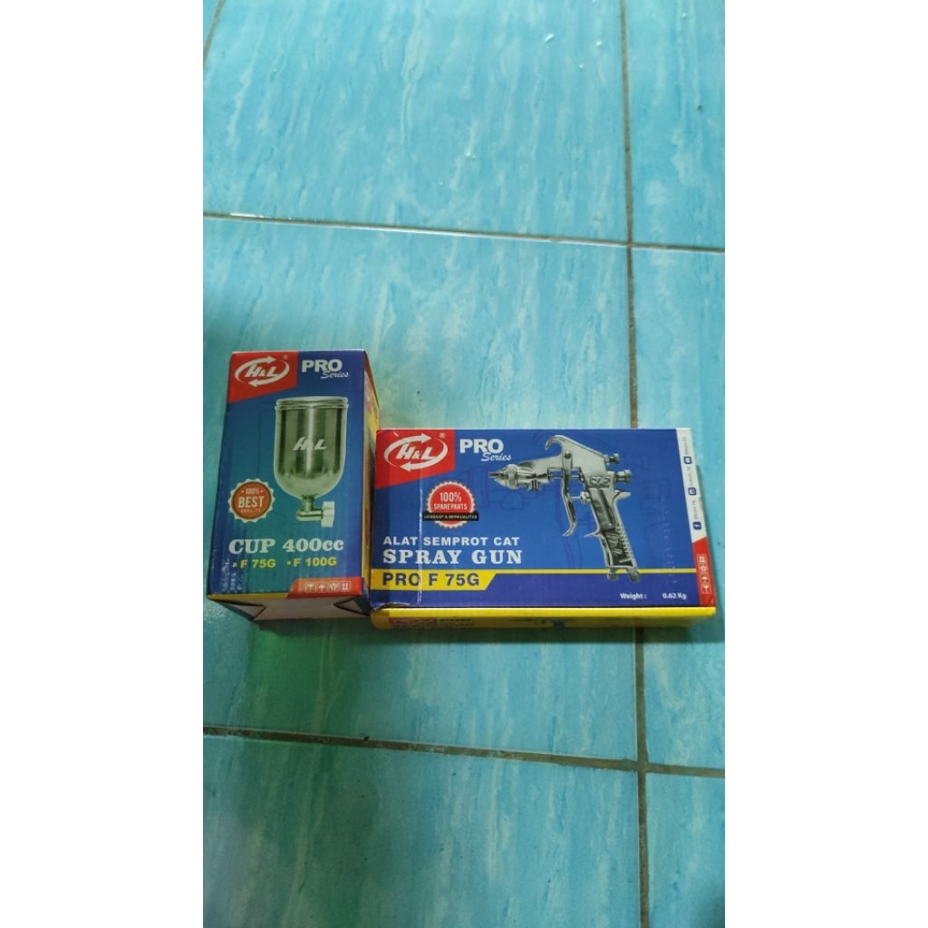 Spray Gun SprayGyn Set HNL F75G